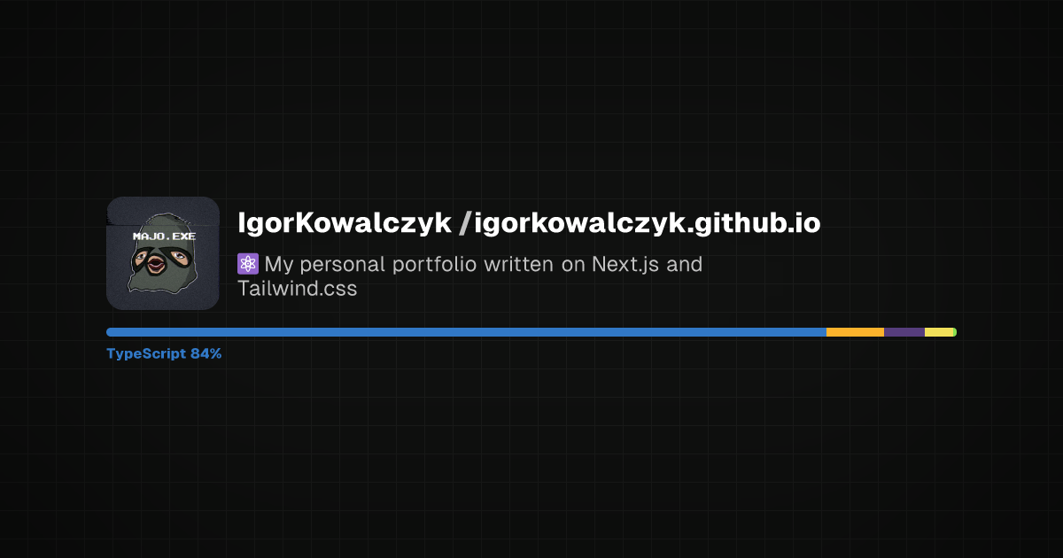 Preview of igorkowalczyk.github.io